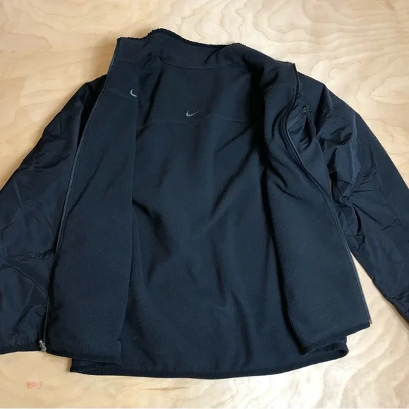Nike Reversible Black Jacket Unisex Size L. - Picture 10 of 14